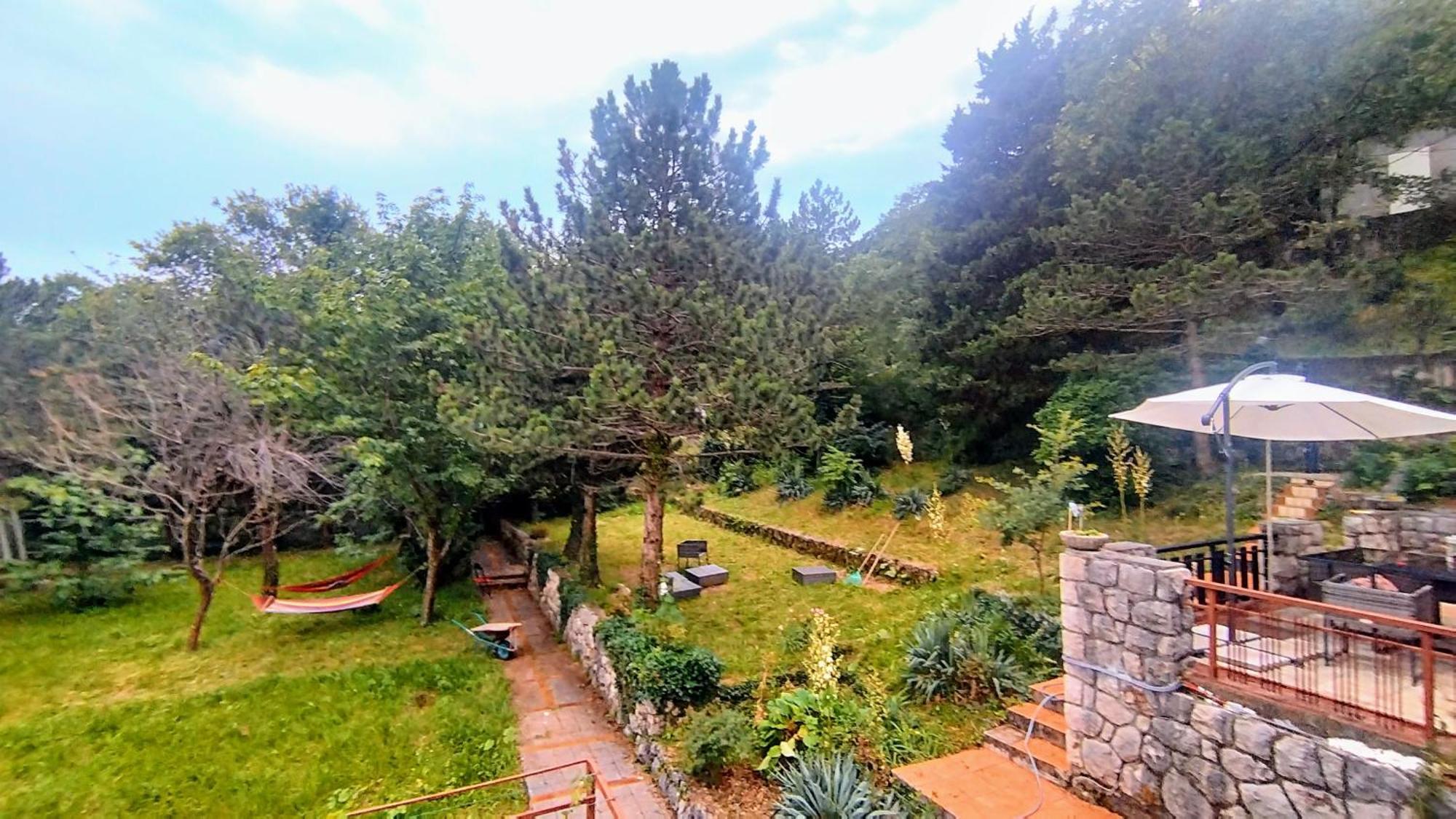 Amazing Sea-Mountain Valley View House With 3 Terraces And Huge Chill Gardens, 5Min From The Sea! Bribir  Exterior photo
